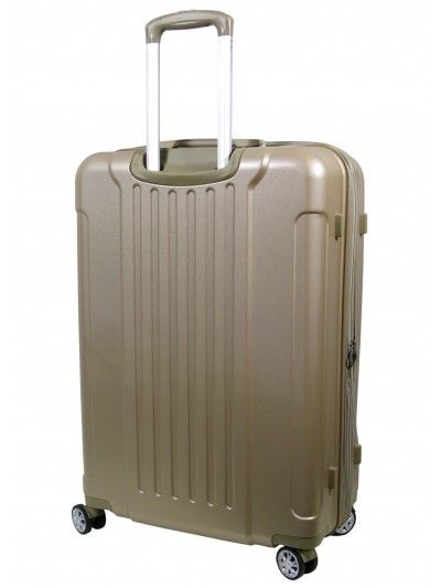 Mała walizka POLIWĘGLAN AIRTEX 963 beżowym TSA